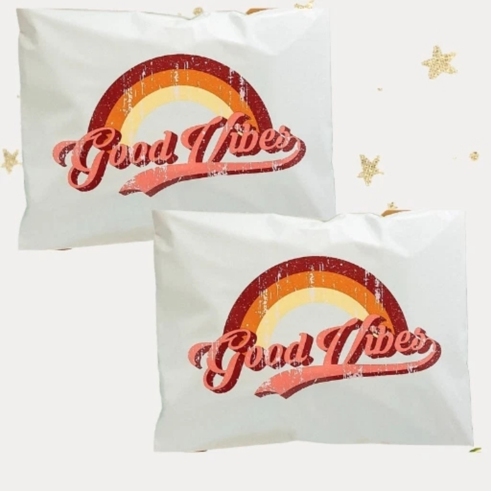 10 10x13 Good Vibes Polymailers - Picture 2 of 2